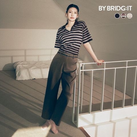 (런칭가 69,900원) 26SS 프레피 반팔 카라 풀오버 3종