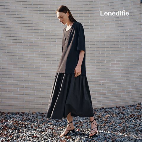 26SS 더블페이스 튜닉 풀오버 + 원피스 2종