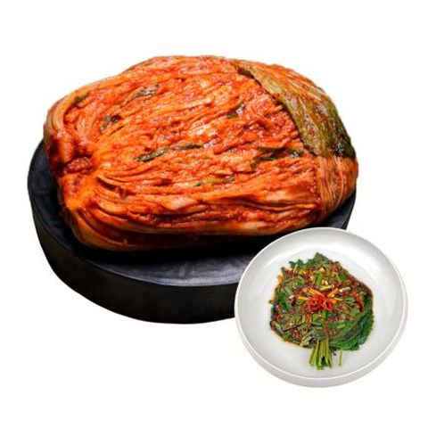 도미솔김치 왕비포기10kg+깻잎1kg, 총2종 11kg