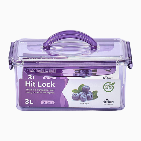 [삼성카드5%할인](단품) 히트락 올트라이탄 밀폐용기 3L 1개