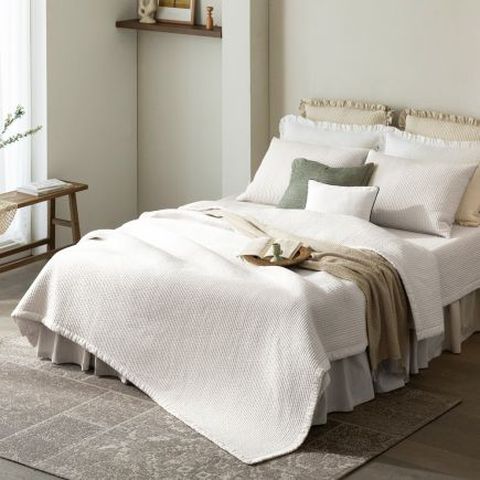 [K] 코튼필 모달 줄누비 스프레드 1+1세트 ★ 초프리미엄 모달 침구 특집방송 ★