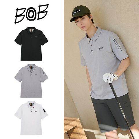 BOB 26SS 남성 반팔 카라티셔츠 3종