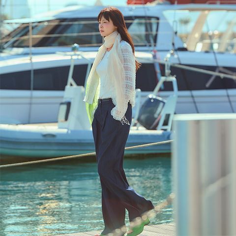 26SS 에어리 세미와이드 데님