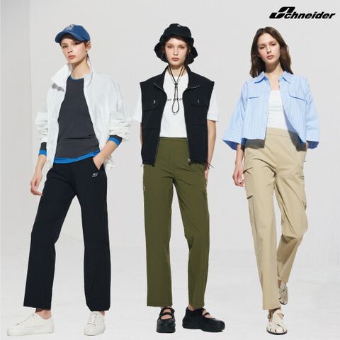 슈나이더 26SS 여성 액티브 나일론 팬츠 3종(S604W)