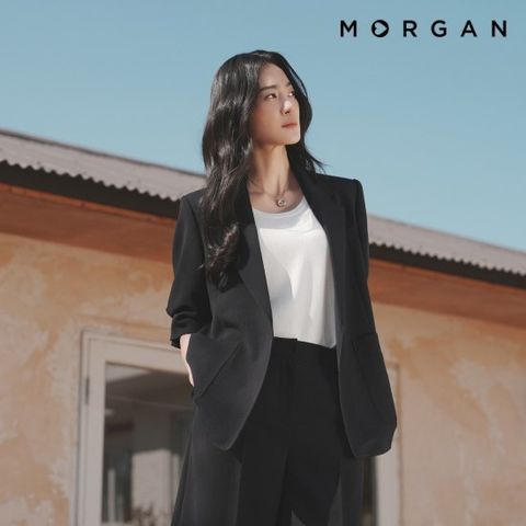 모르간 26SS 턱 슬리브 반팔재킷