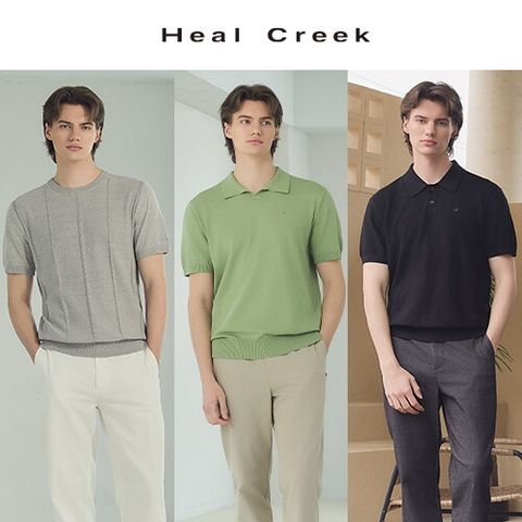 O 힐크릭 26SS 남성 썸머 니트 3종