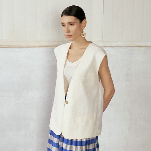 [미리주문 10%] 26SS 리모 린넨블랜디드 베스트