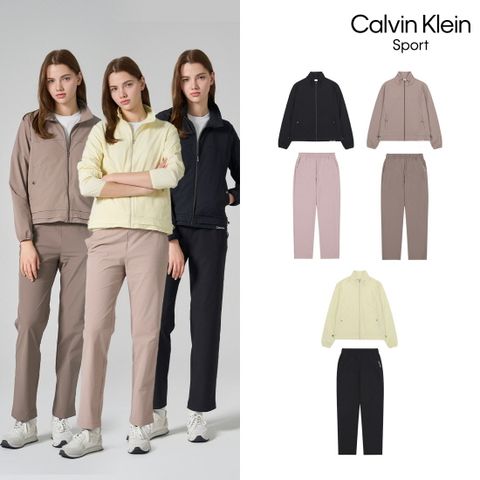 CK스포츠 여성 우븐자켓+팬츠 2종세트