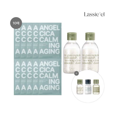 [삼성카드5%할인]라씨엘르 오트 파우더워시 2개+마스크팩 10매 