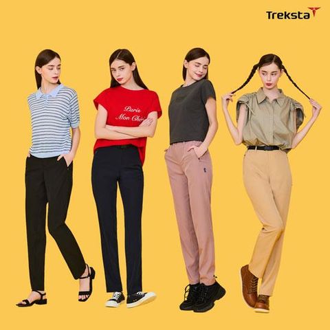 [Treksta] 트렉스타스포츠 26SS 여성 유틸리티 팬츠 4종+벨트