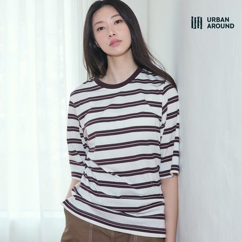 어반어라운드 26SS 스트라이프 티셔츠 1종