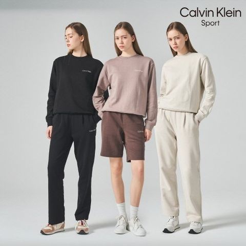 [방송에서만 이가격][CK스포츠] 26SS 뉴 시그니처 여성 셋업 3종