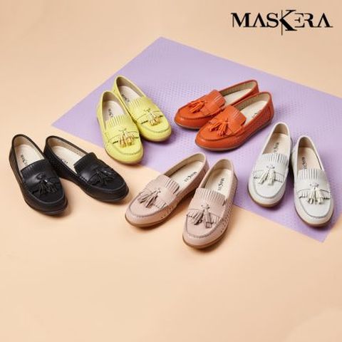 간절기 신발 추천!!  공영단독 [마스케라] 천연 소가죽 펀칭 로퍼(히든 키높이3.5cm)