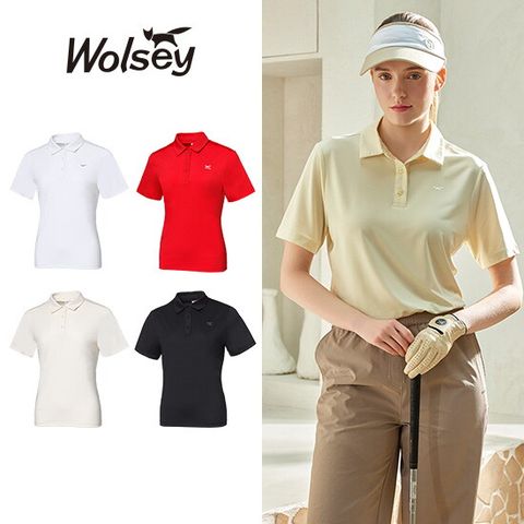 울시 26SS 여성 썸머 하이테크 카라 티셔츠 4종