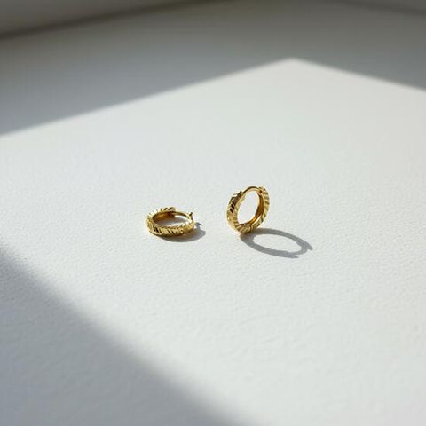 24K 순금 헤리티지 링 귀걸이