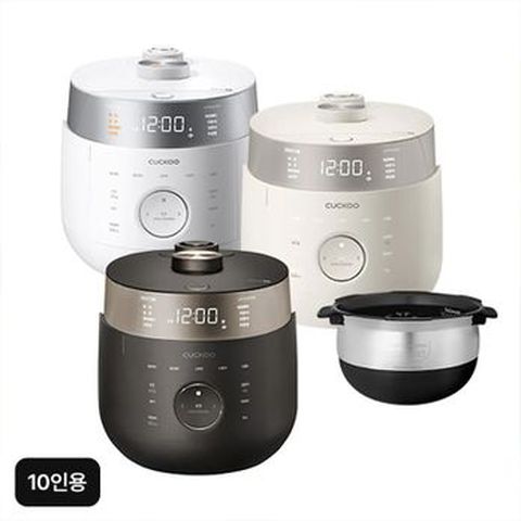 쿠쿠 트윈프레셔 10인용 마스터셰프(CRP-LHTR1010FW/FGI/FGB)+내솥