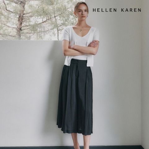[헬렌카렌] 26SS 인견 와이드 팬츠 1종