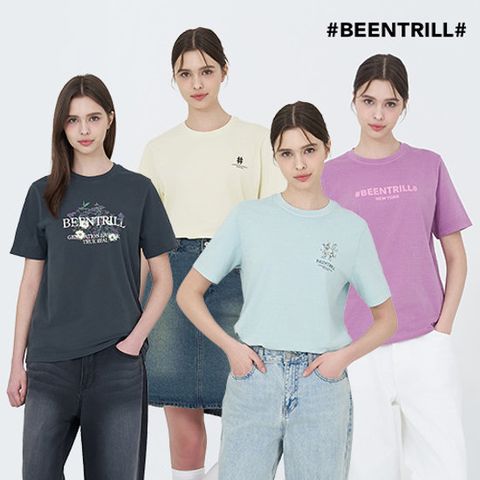 빈트릴 26SS 여성 워싱 반팔티셔츠 4종