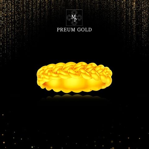 24K 순금 월계수반지