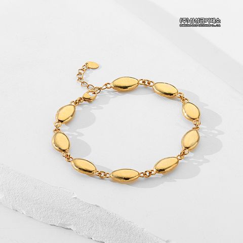 24K 버블 체인 팔찌