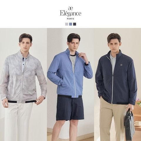 [Elegance paris] 엘레강스파리스 26SS 에어 메시 여름재킷 1종, 남성