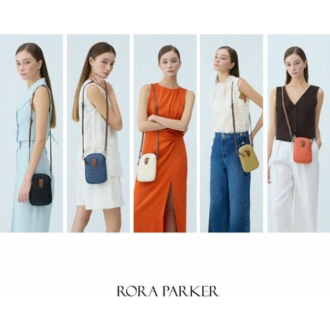 [로라파커] 소가죽 크로코 크로스백 (NEW)