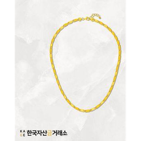 [한국자산금거래소]KAGE 24K 순금 아벨 목걸이(남여공용)