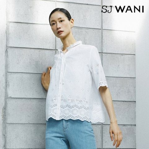 SJ와니 26SS 리조트 아일렛 블라우스 1종