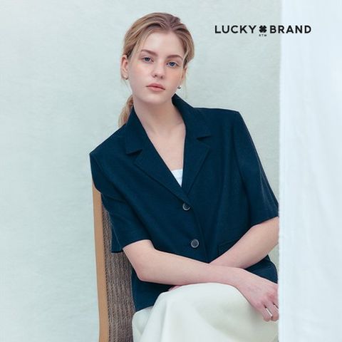 25SS 프렌치 린넨 혼방 하프슬리브 자켓 1종