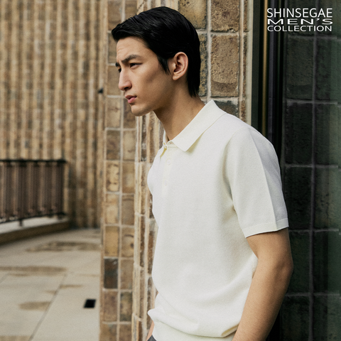 [삼성카드5%할인]26SS SUMMER 신세계맨즈컬렉션 뉴폴로 카라 풀오버 3SET