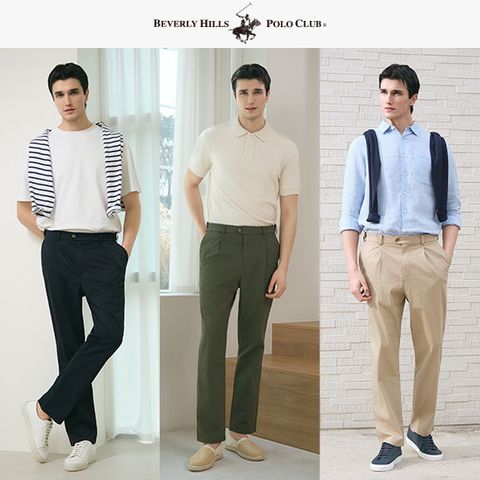 ■비버리힐스폴로클럽 26SS 소로나 핀턱 남성 팬츠 2종
