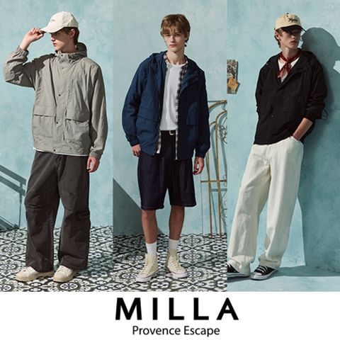 [밀라]26SS 라이트  바람막이 자켓 (남성)