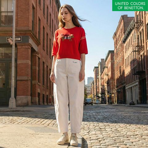 베네통 26SS 여성 봄 팬츠