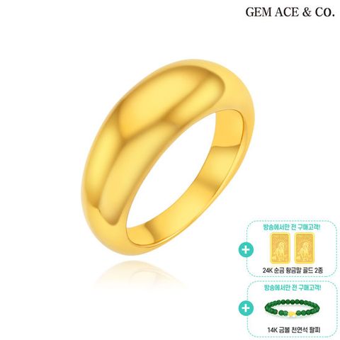 제메이스 24K순금 고마루 빅볼륨 반지+24K순금 2종+14K 천연석 팔찌 1종