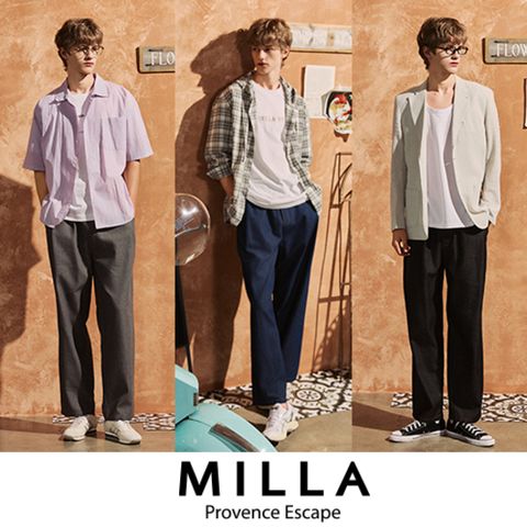 [밀라]26SS 데님 배럴 팬츠3종 (남성)