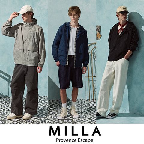 밀라 26SS 남성 경량 쉴드점퍼 1종