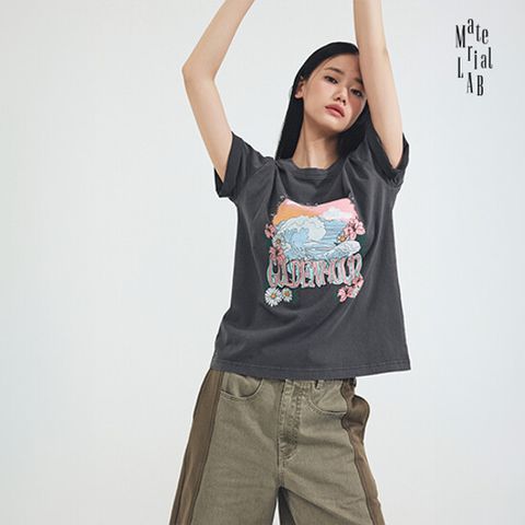 머티리얼랩 26SS 피그먼트다잉 빈티지 티셔츠 3종