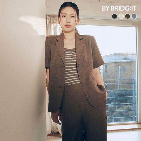 26SS 링클프리 썸머 셋업 4종(자켓+슬리브리스+하프팬츠+롱팬츠)