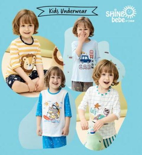 [샤인베베]남아 여름 오가닉 상하의8종