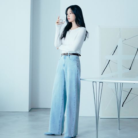 [최초가89,900원]26SS 마스터핏 에어리 쿨스판데님 2종