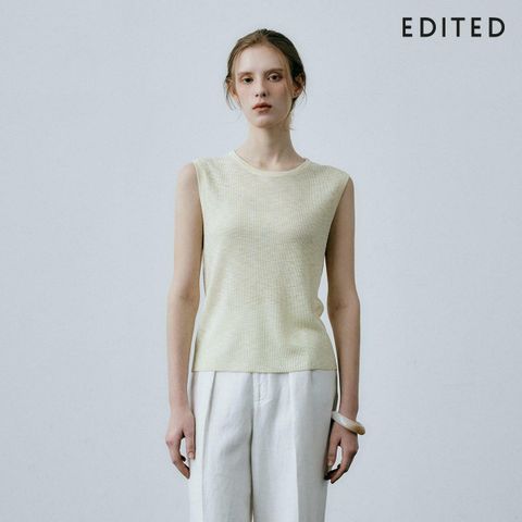 [카드 7%할인][26여름 신상]] 에디티드 슬리브리스 니트 3종 