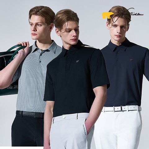 ○ [잭니클라우스] 26SS 남성 베이직 카라 티셔츠 3종