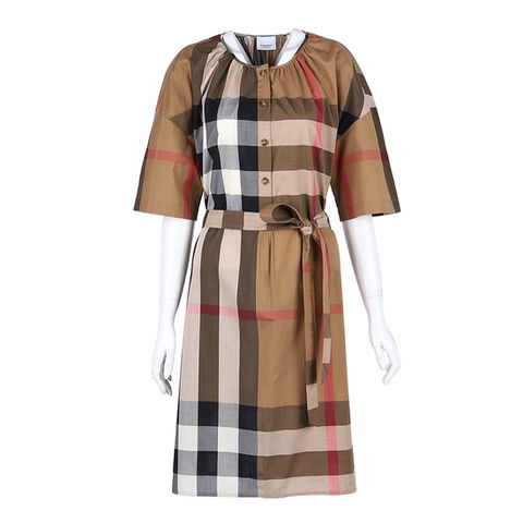 버버리 그레톤 체크 원피스