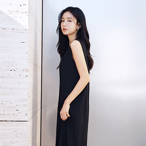 26SS 플리츠 암홀커버 롱원피스