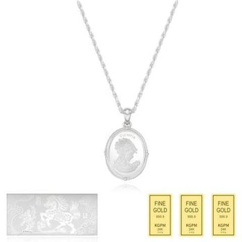 (방송에서만) [한국금자산관리] KGAM 925 실버 빅토리아 목걸이 +추가