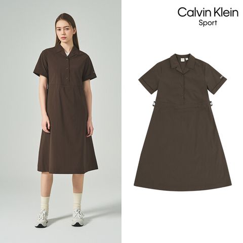 Calvin Klein 스포츠 26SS 여성 데일리 카라넥 원피스 1종