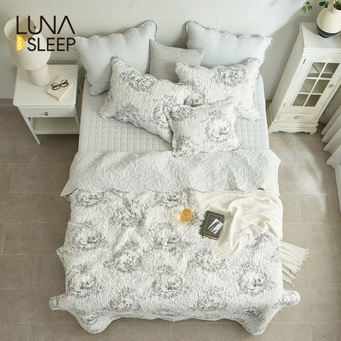 [루나앤슬립] [3종][슈퍼킹]26SS 루나앤슬립 플란넬 워싱 스프레드 3장 세트