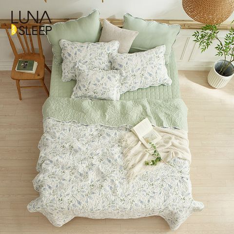 [루나앤슬립] [3종][퀸]26SS 루나앤슬립 플란넬 워싱 스프레드 3장 세트