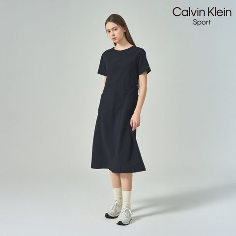 Calvin Klein 스포츠 26SS 여성 데일리 라운드넥 원피스 1종