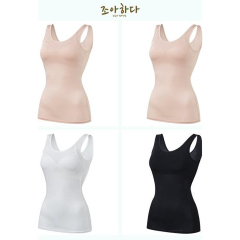 인견94% [26신상] 조아하다 냉감 인견 브라탑 런닝형 4종